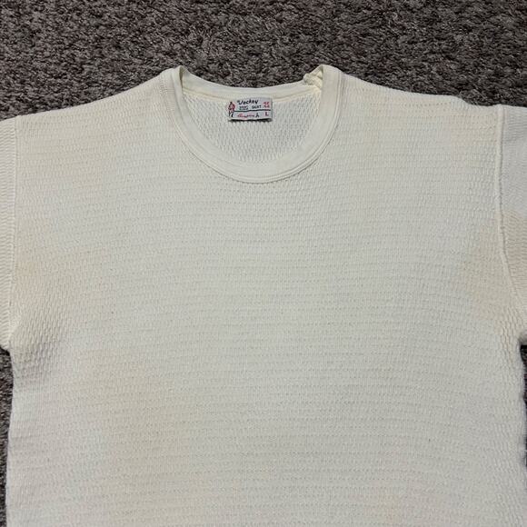 Vintage Jockey Coopers Thermal Shirt 40s 50s Short Sleeve Made in USA Womens L - Picture 7 of 10